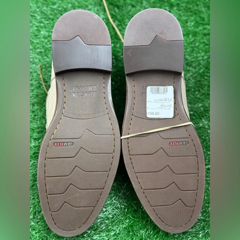 Johnston and Murphy men’s‎ shoe size 8.5 color Beige